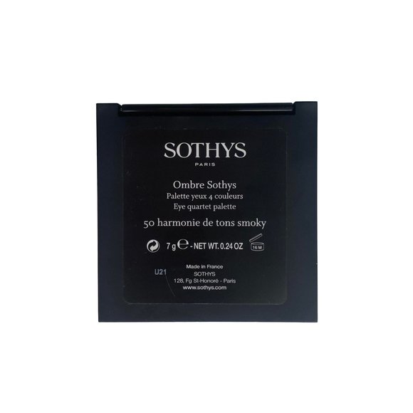 SOTHYS PARIS - 4 Colour Eye Quartet Palette - 50 Harmonie de Ton Smoky - Picture 3 of 3